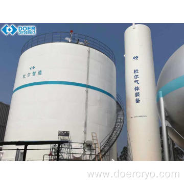 Cryogenic Large Scale LOX LIN LAR Storage Tank